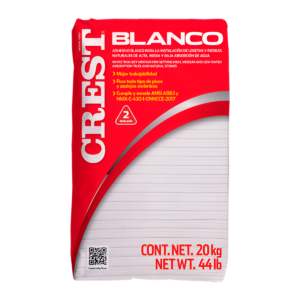 ADHESIVO P/PORCELANATO BCO.20KG