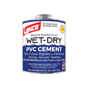 PEGAMENTO PVC SECO Y HUMEDO (W&D) 1/4
