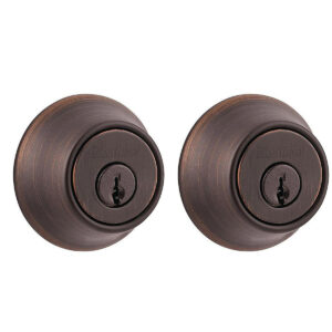 CERROJO DOBLE LLAVE BRONCE