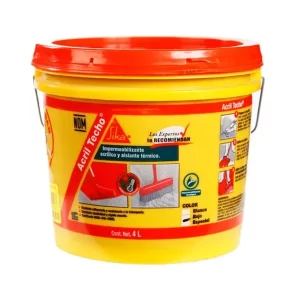 ACRILTECHO ROJO 4 AÑOS GAL