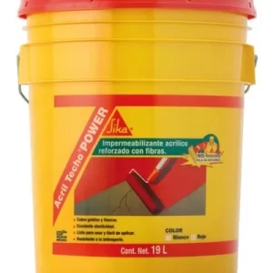 ACRILTECHO ROJO 4 AÑOS CUB