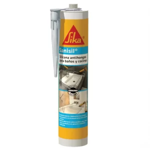 SIKA SANISIL TRANSP. P/BAÑO 300ML