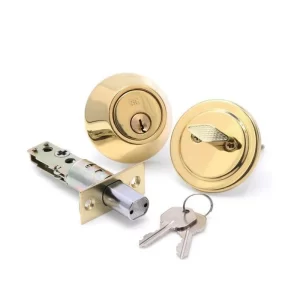 CERROJO LLAVE Y MARIPOSA DORADO BRILL