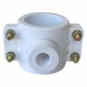 Abrazadera dom. 2" x 1/2" PVC