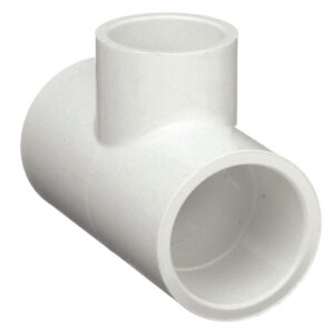 Tee PVC reduct. 4" x 1"