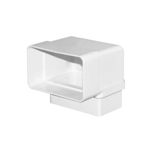 CODO PVC CANAL RECT. COLONIAL