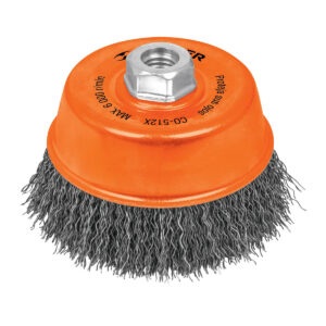 CEPILLO CIRC.CARDA DE ALAMB.OND. 4"X5/8