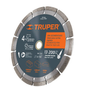 DISCO DIAMANTADO 4 1/2" SEGMENTADO