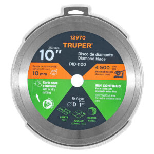 DISCO DIAMANTADO 10" CONTINUO