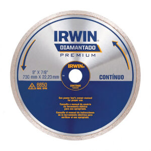 DISCO DIAMANTADO 9" CONTINUO