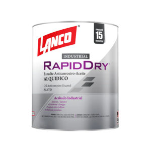PINTURA ANTICORR.BRILL.RAPID DRY BCO 1/4
