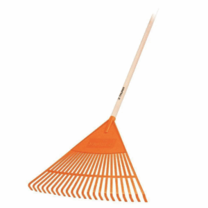 ESCOBA PLASTICA P/JARDIN 22 DIENTES C/C