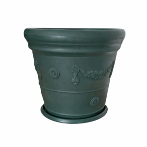 MACETA CONICA 60CM VERDE