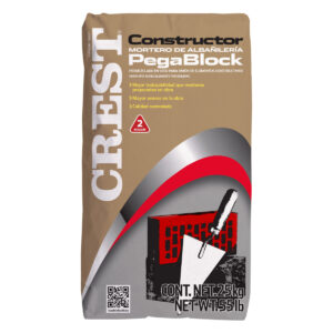 MORTERO PEGABLOCK 50KG CREST